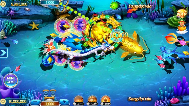 Bắn Cá Đại Chiến B52 tại Moto88 – Trận săn Boss kịch tính giữa ngân hà 2 Kho vũ khí tối tân, đa dạng nhiều loại Moto88