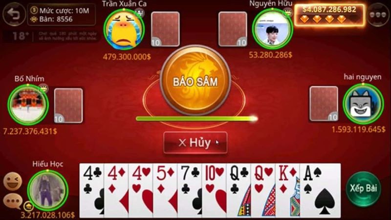 Sâm Lốc – Tựa game bài dân gian đầy kịch tính tại Moto88 2 Báo Sâm thành công sẽ chiến thắng ngay lập tức
